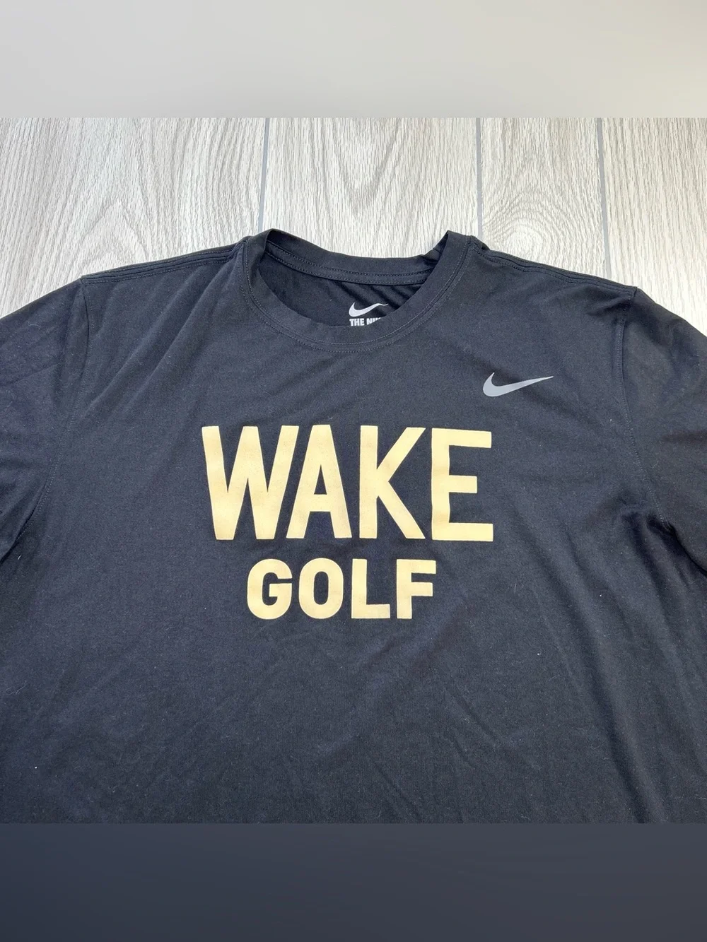 Nike Wake Forest Demon Deacons Golf TEAM ISSUED Men’s Long Sleeve T-Shirt size L
